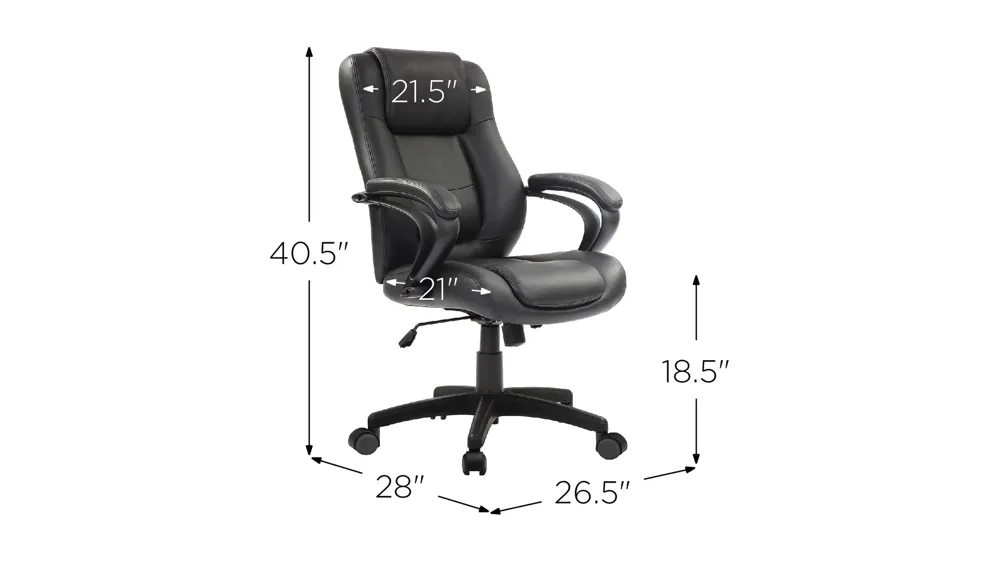 Pembroke Office Chair Dimensions