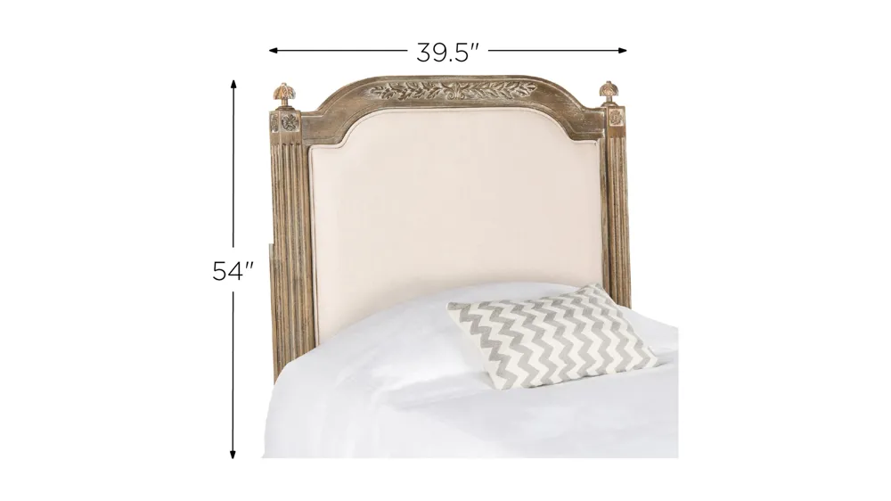 Rustic Wood Upholstered Headboard Dimensions