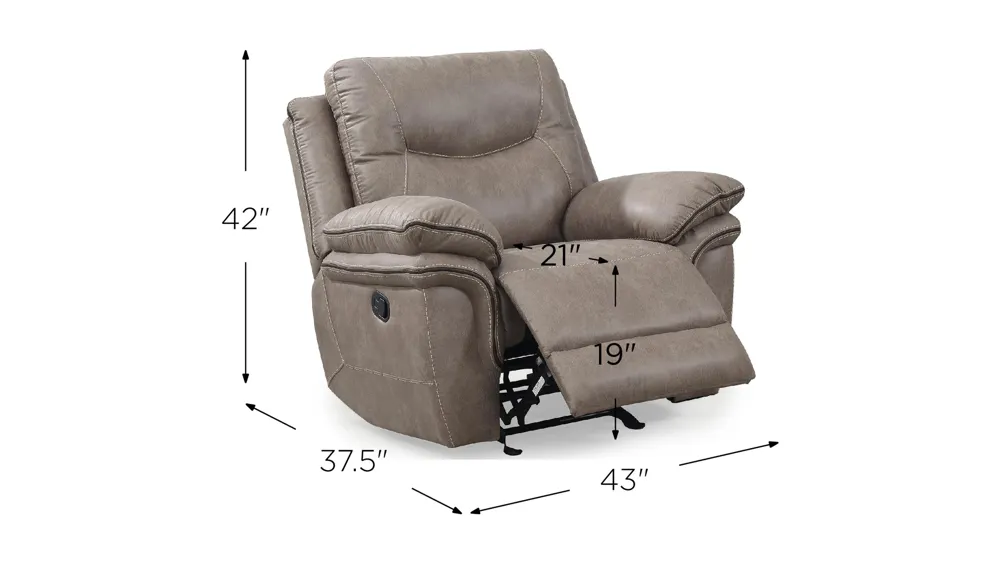 Isabella Recliner Chair Dimensions