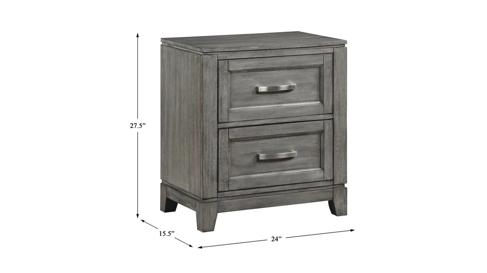 Faustina Nightstand Dimensions