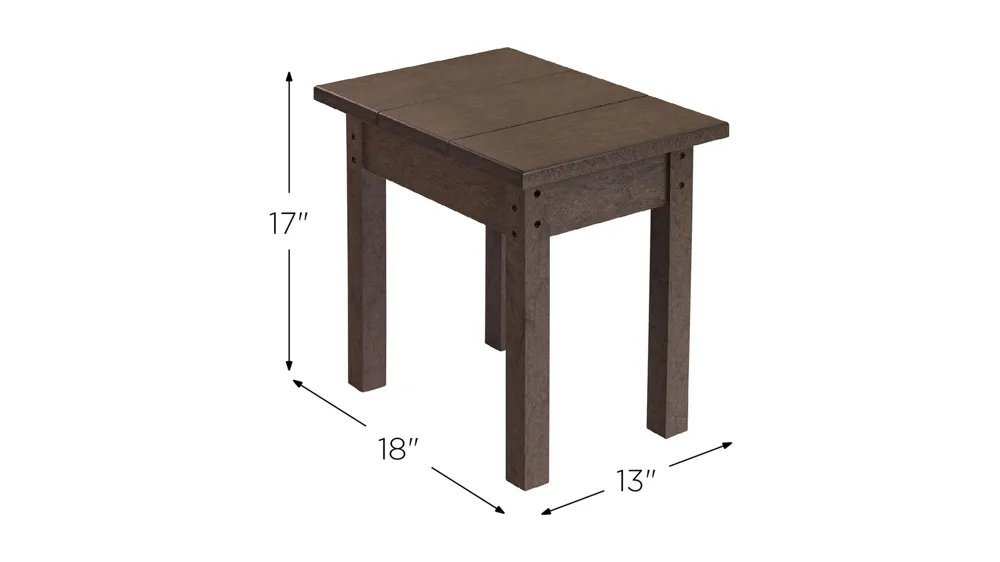 Generation Recycled Outdoor Side Table Dimensions