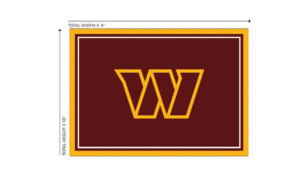 NFL Spirit Rug Dimensions