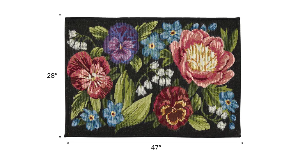 Esencia Secret Garden Indoor/Outdoor Mat Dimensions