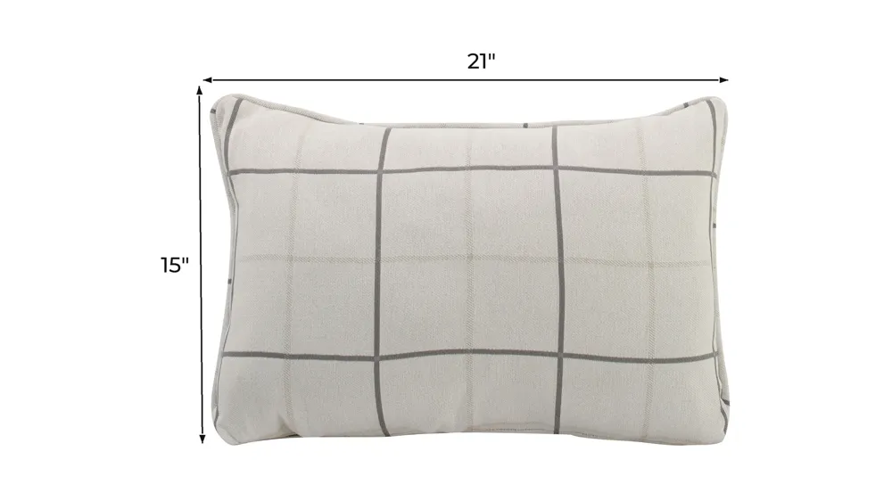 Daine Lumbar Throw Pillow Dimensions