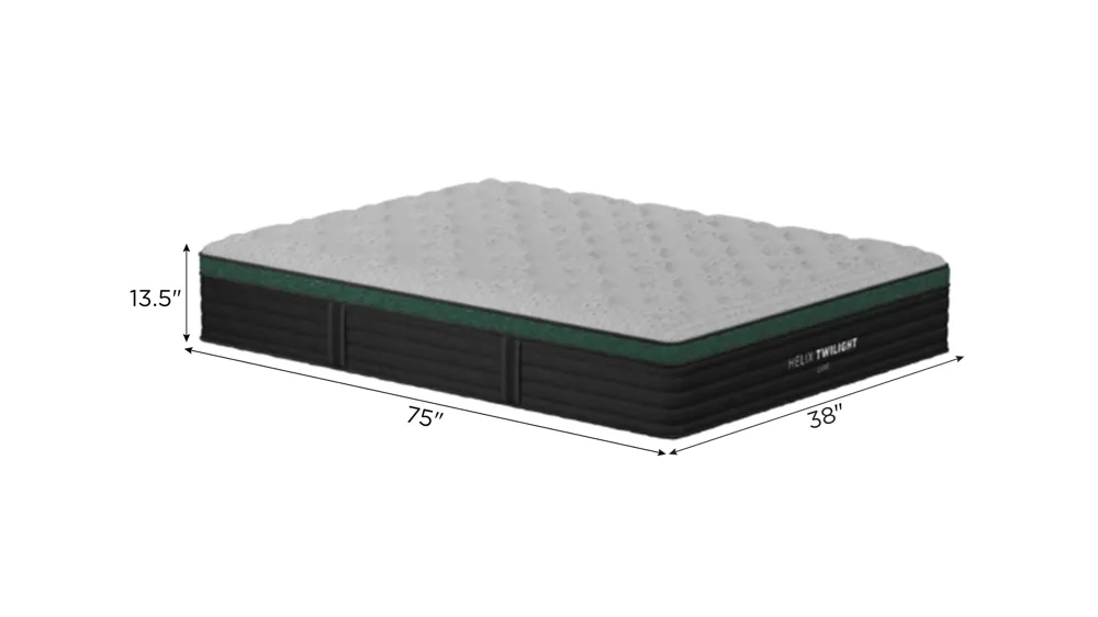 Helix Twilight Luxe Mattress Dimensions