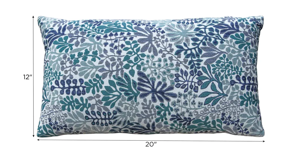 Kimberly Ann Designs Lumbar Pillow - Set of 2 Dimensions