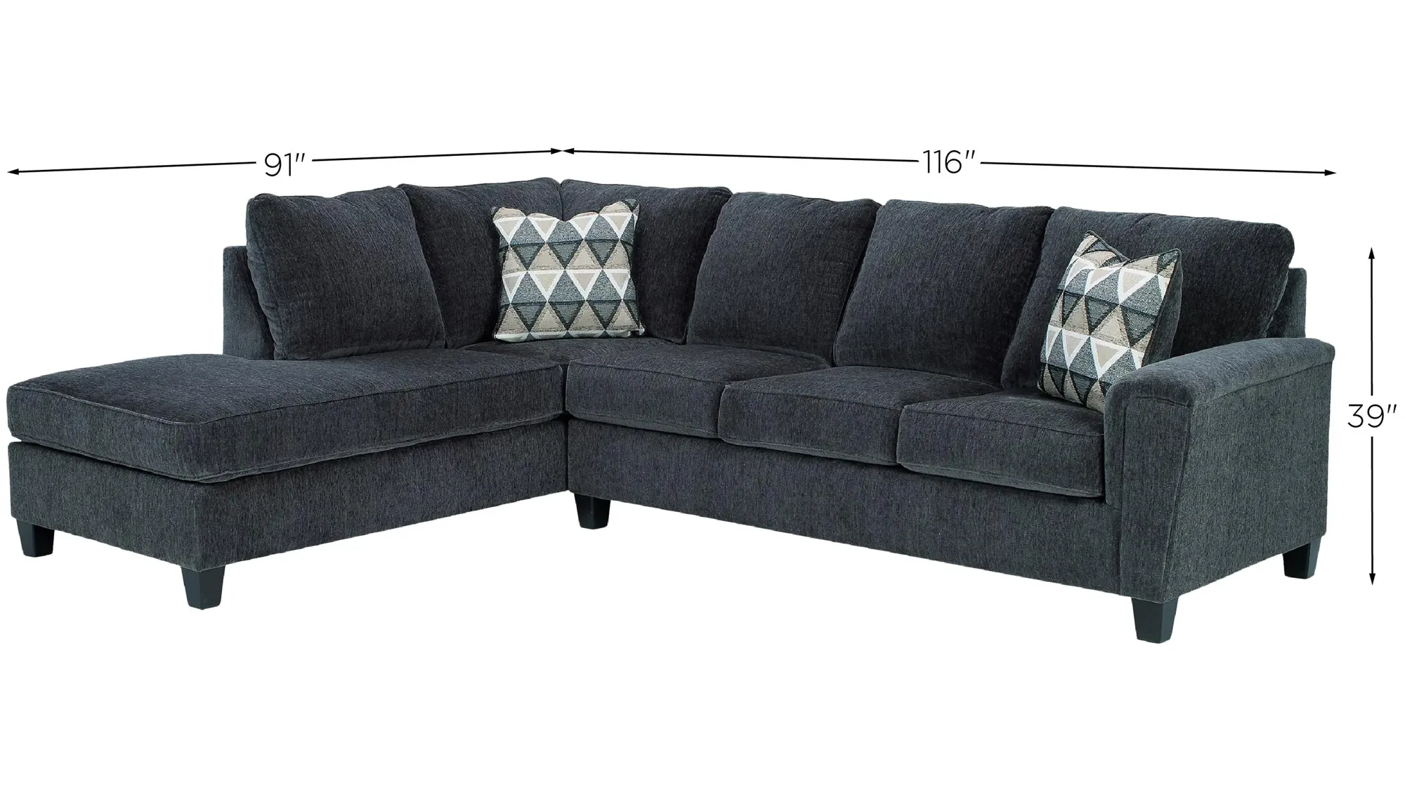 Abinger 2-pc. Sleeper Sectional with Chaise
