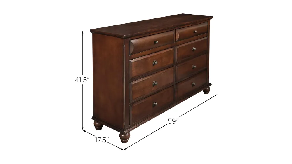 Clarion Bedroom Dresser Dimensions