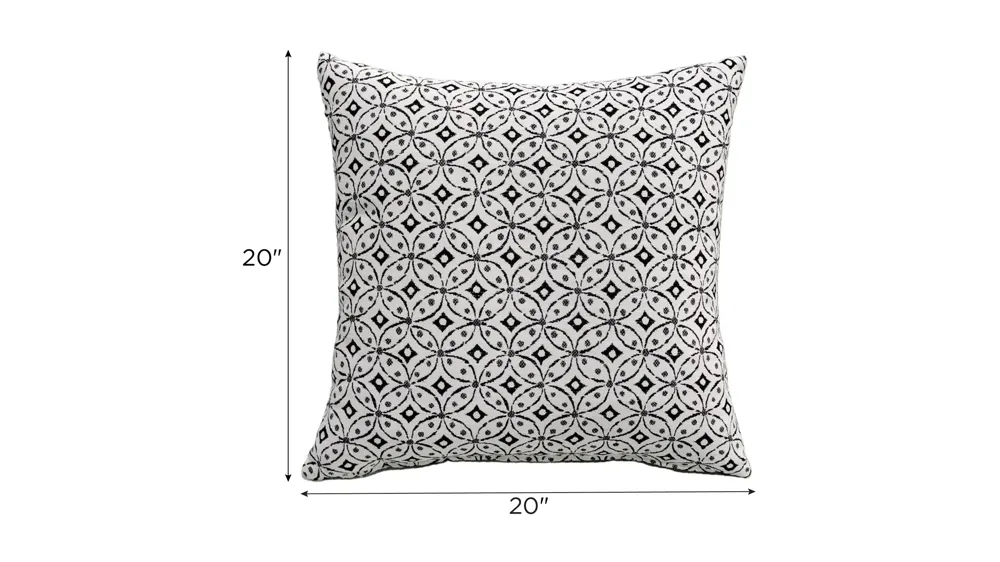 Kimberly Ann Designs Square Pillow - Set of 2 Dimensions