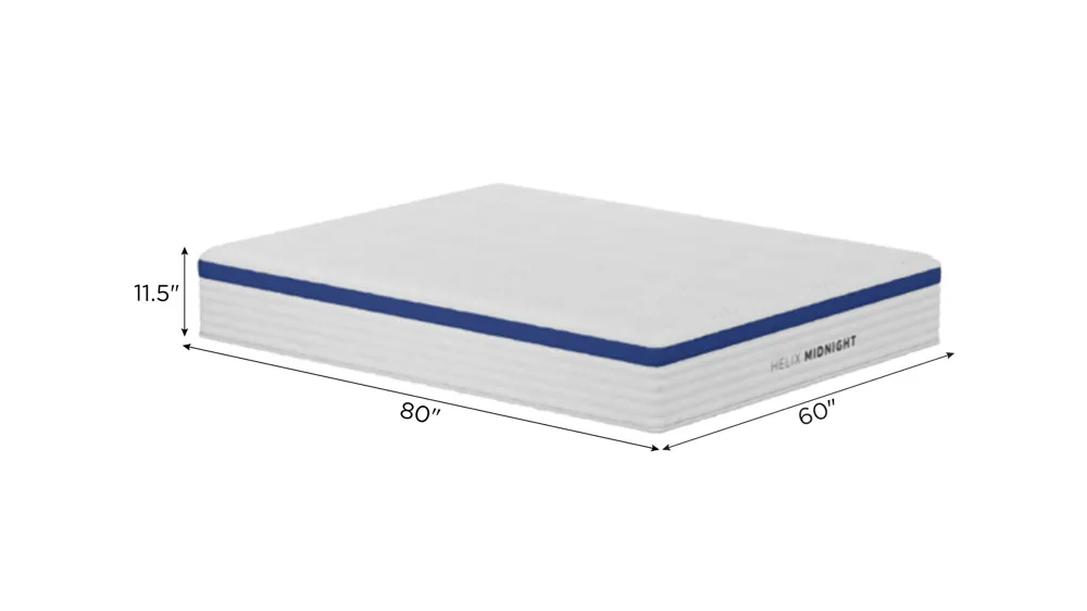 Helix Midnight Mattress Dimensions