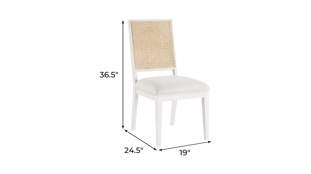 Butterfly Dining Chair - Set of 2 Dimensions