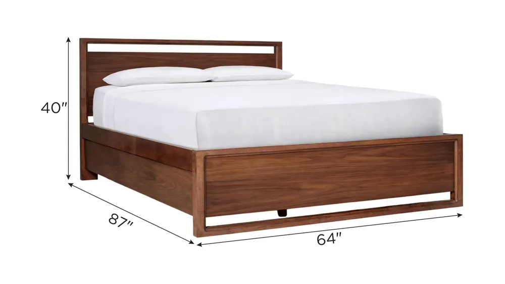 Aversa 2-Sided Storage Bed Dimensions