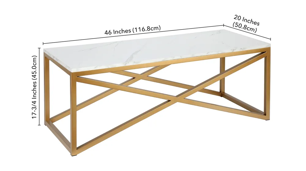 Sarmento Coffee Table Dimensions