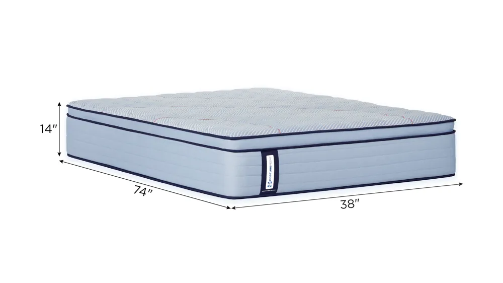 Sealy Posturepedic Rosemill Medium Euro Pillowtop Mattress Dimensions