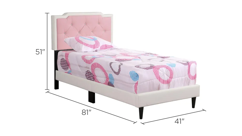 Deb Upholstered Bed Dimensions