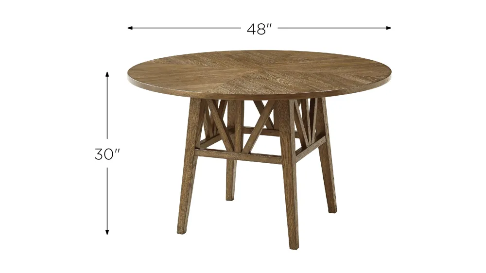 Nova Round Dining Table Dimensions
