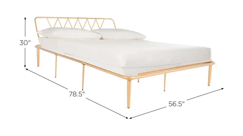 Gatsby Great Full Bed Dimensions
