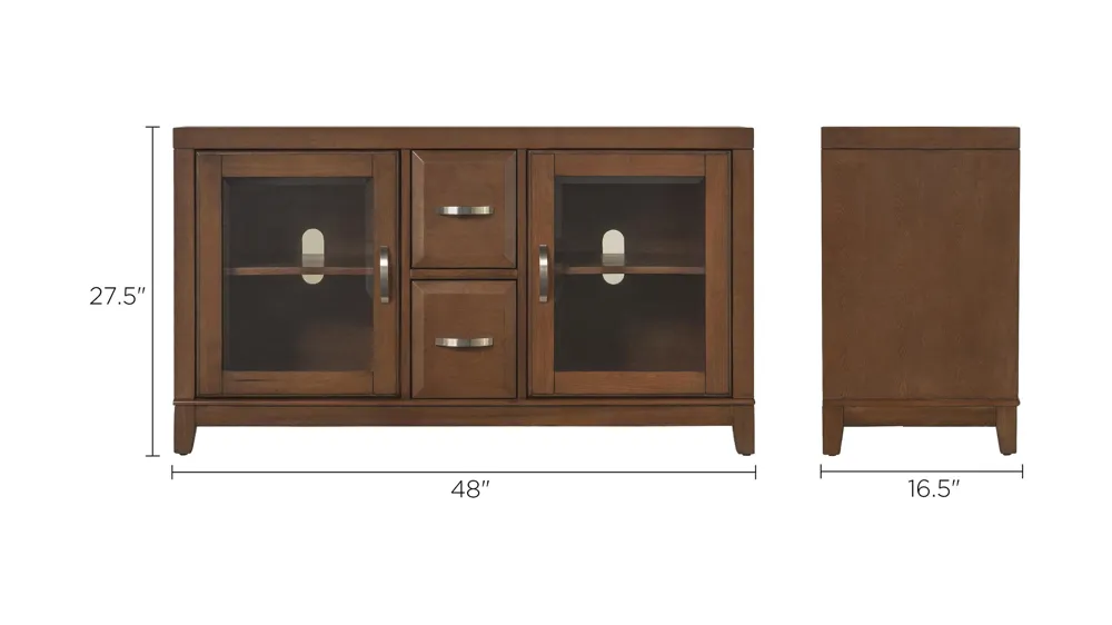 Granthom 48" TV Console Dimensions
