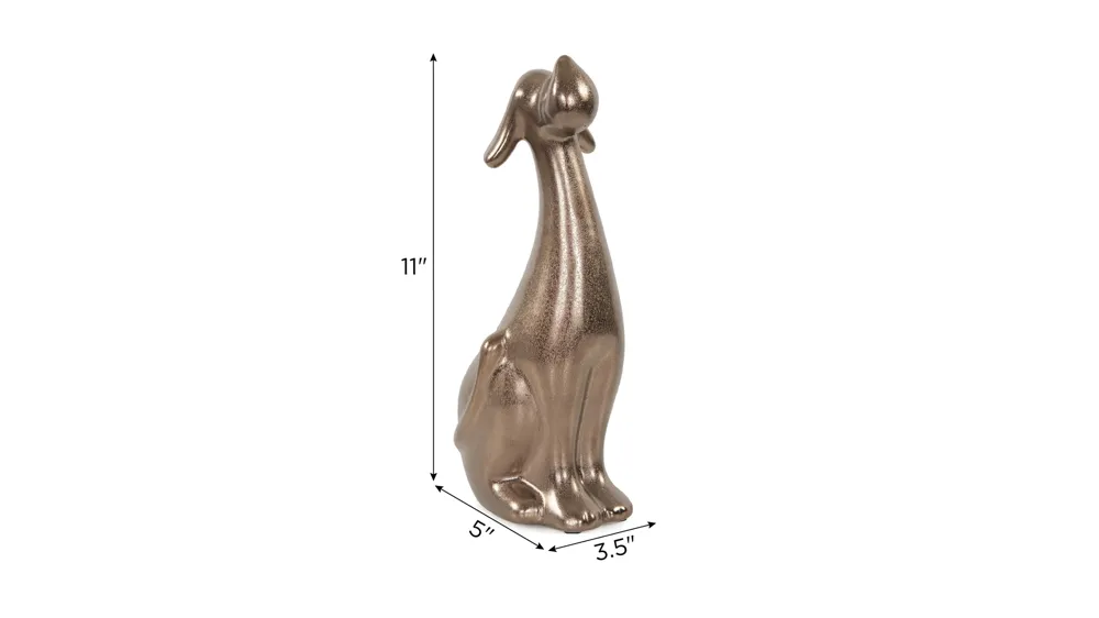 Glamour Hound Sculpture Dimensions