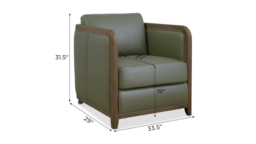 Breeze Accent Chair Dimensions