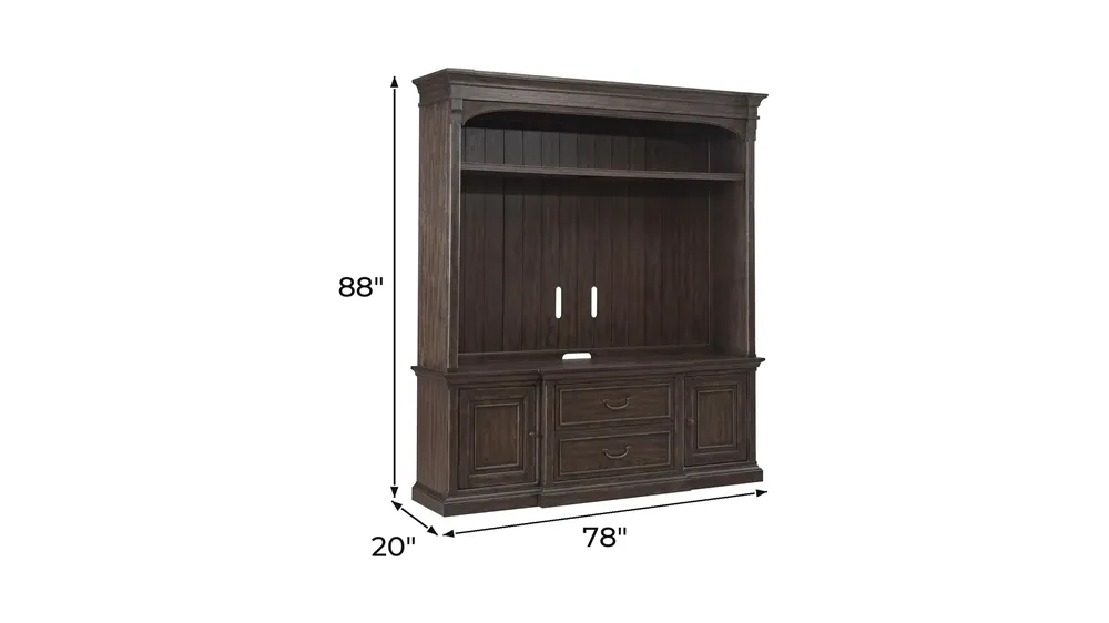 Paradise Valley Entertainment Center Dimensions