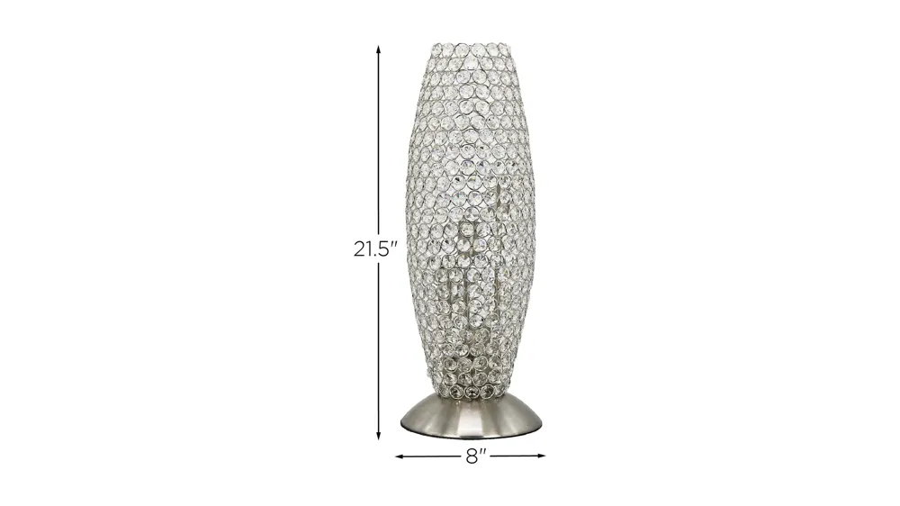 Beads and Metal Uplight Dimensions