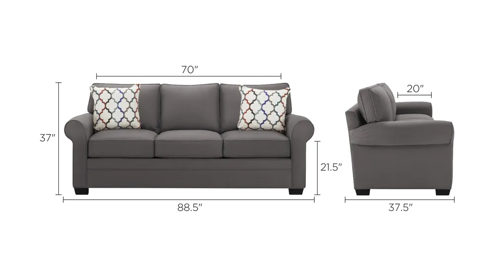 Wellsley Sofa Dimensions