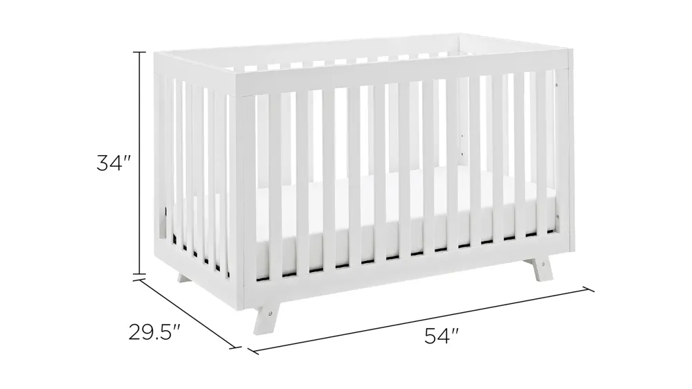 Beckett 3-in-1 Convertible Crib Dimensions