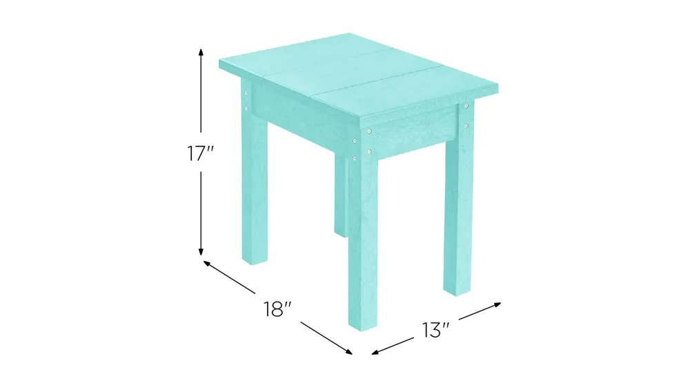Generation Recycled Outdoor Side Table Dimensions