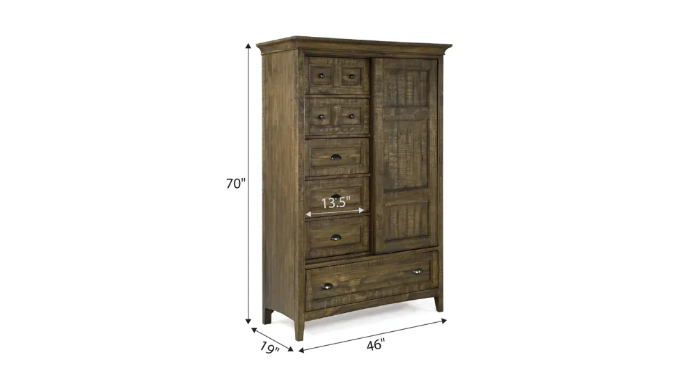 Ivy Ridge Door Chest Dimensions