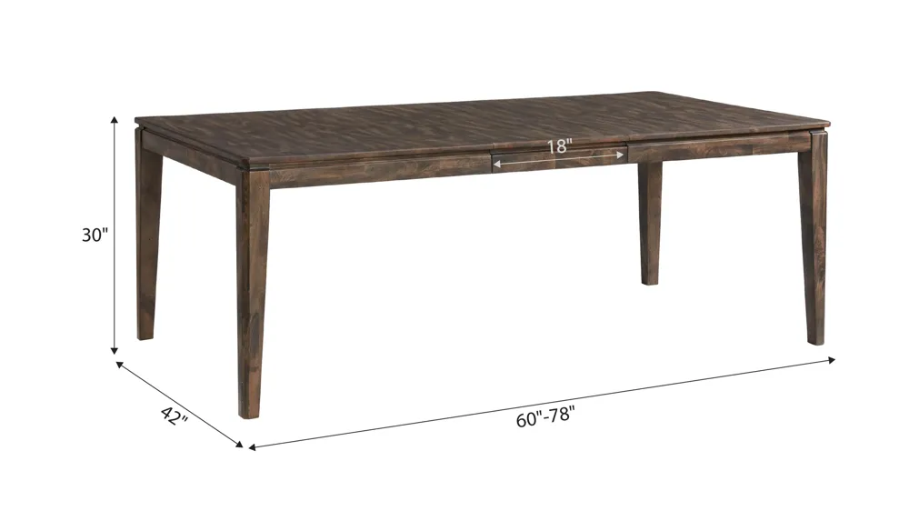 Ezra Dining Table Dimensions