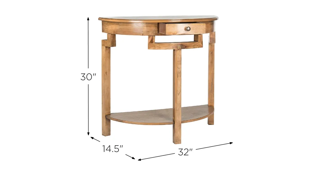 Baumgarten Console Table Dimensions