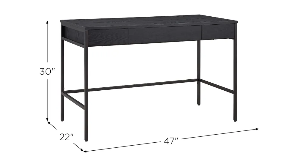 Evans Writing Desk Dimensions