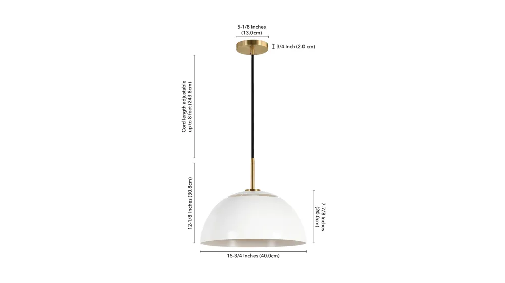 Errol Pendant Dimensions