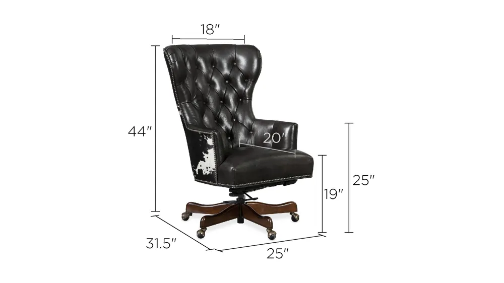 Katherine Executive Swivel Tilt Chair Dimensions
