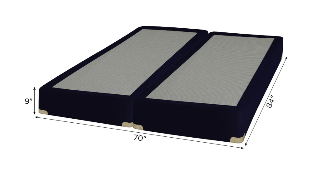 Aireloom Pure Luxury 9" Split Cal King Set Dimensions