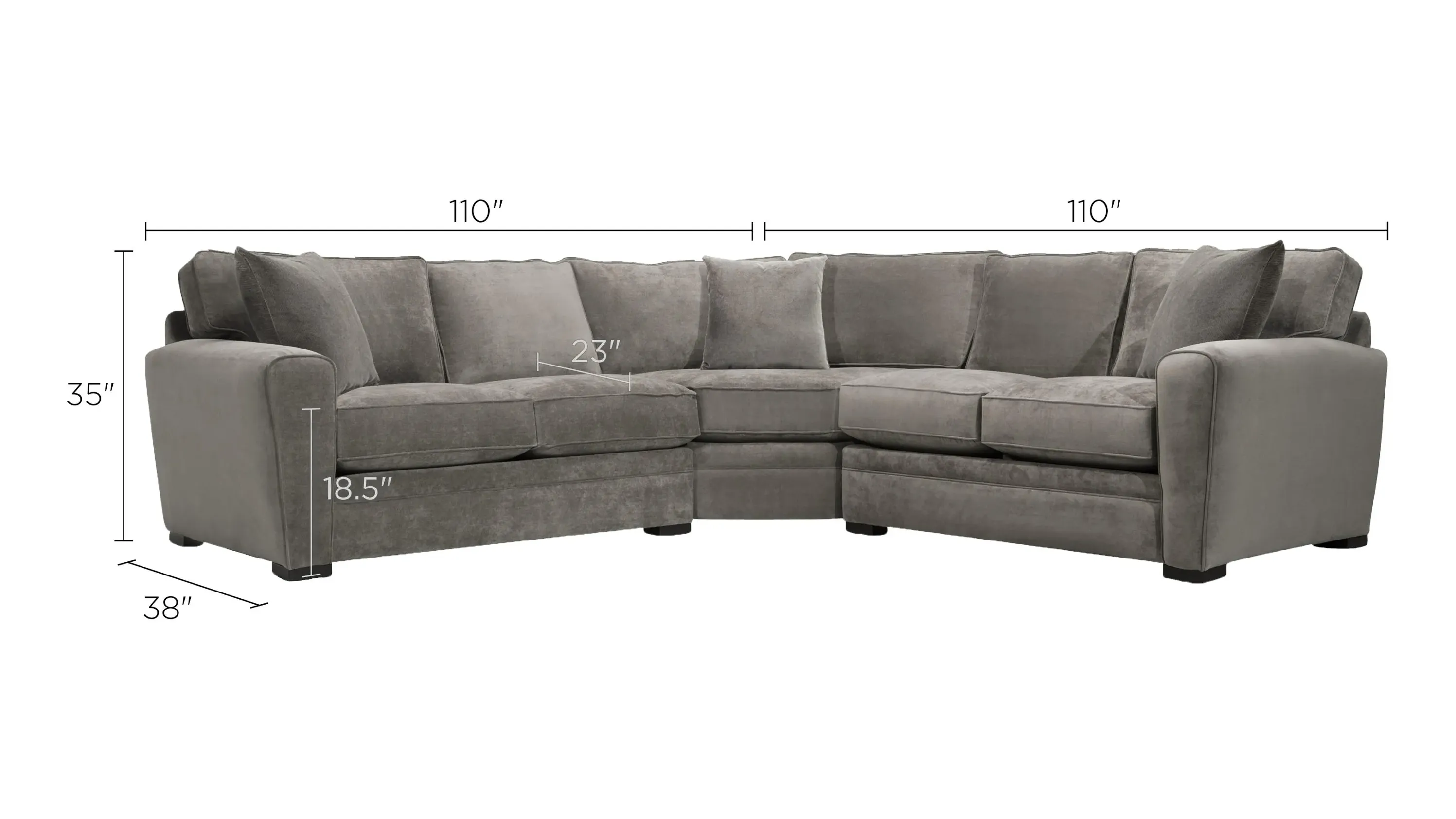 Artemis II 3-pc. Sectional Sofa