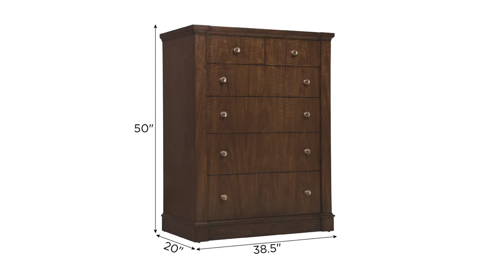 Archives Seven-Drawer Chest Dimensions