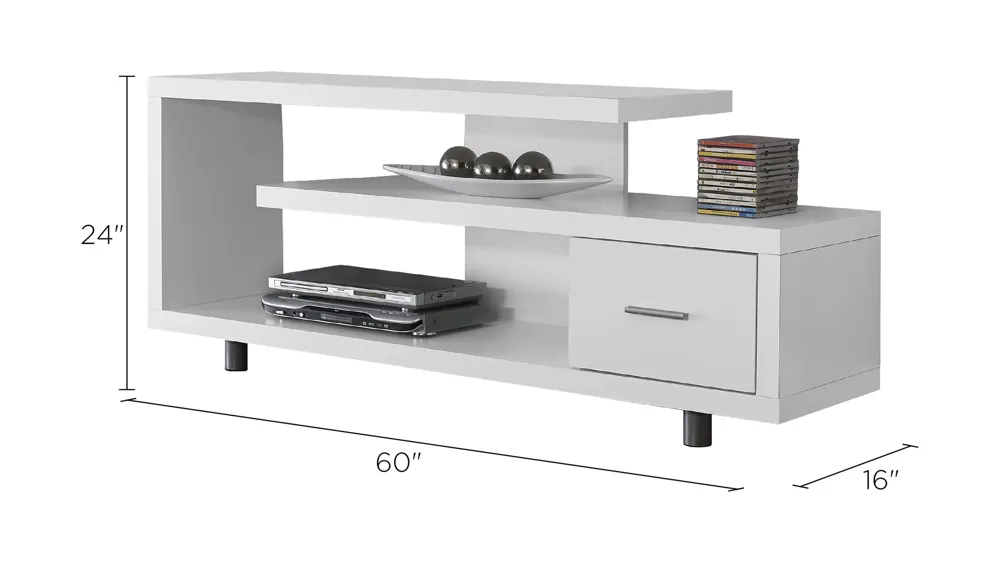 Depew TV Stand Dimensions