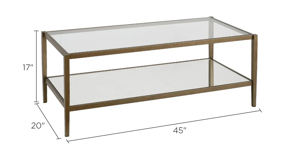 Hera Rectangular Coffee Table Dimensions