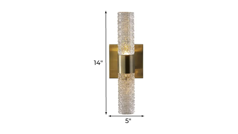 Harriet LED Wall Lamp Dimensions