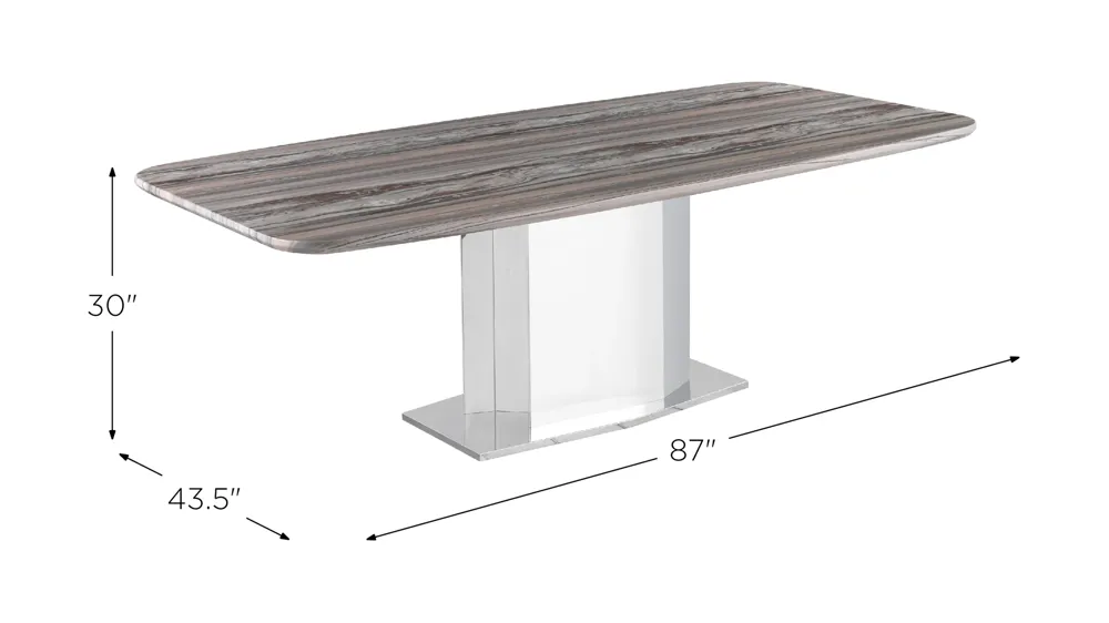 Isabel Dining Table Dimensions