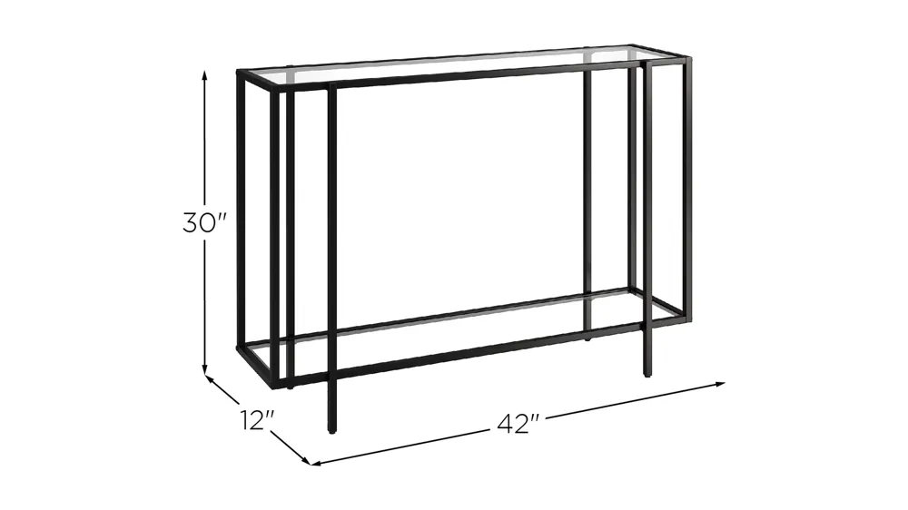 Vireo Console Table Dimensions