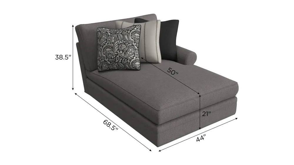 Wilkinson Right Arm Facing Chaise Dimensions