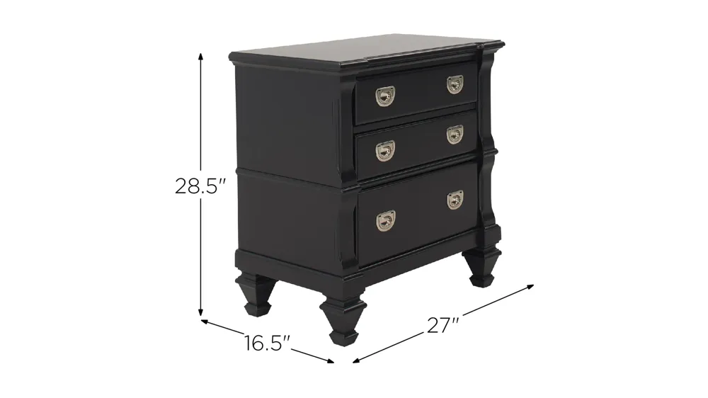 Asher Nightstand Dimensions