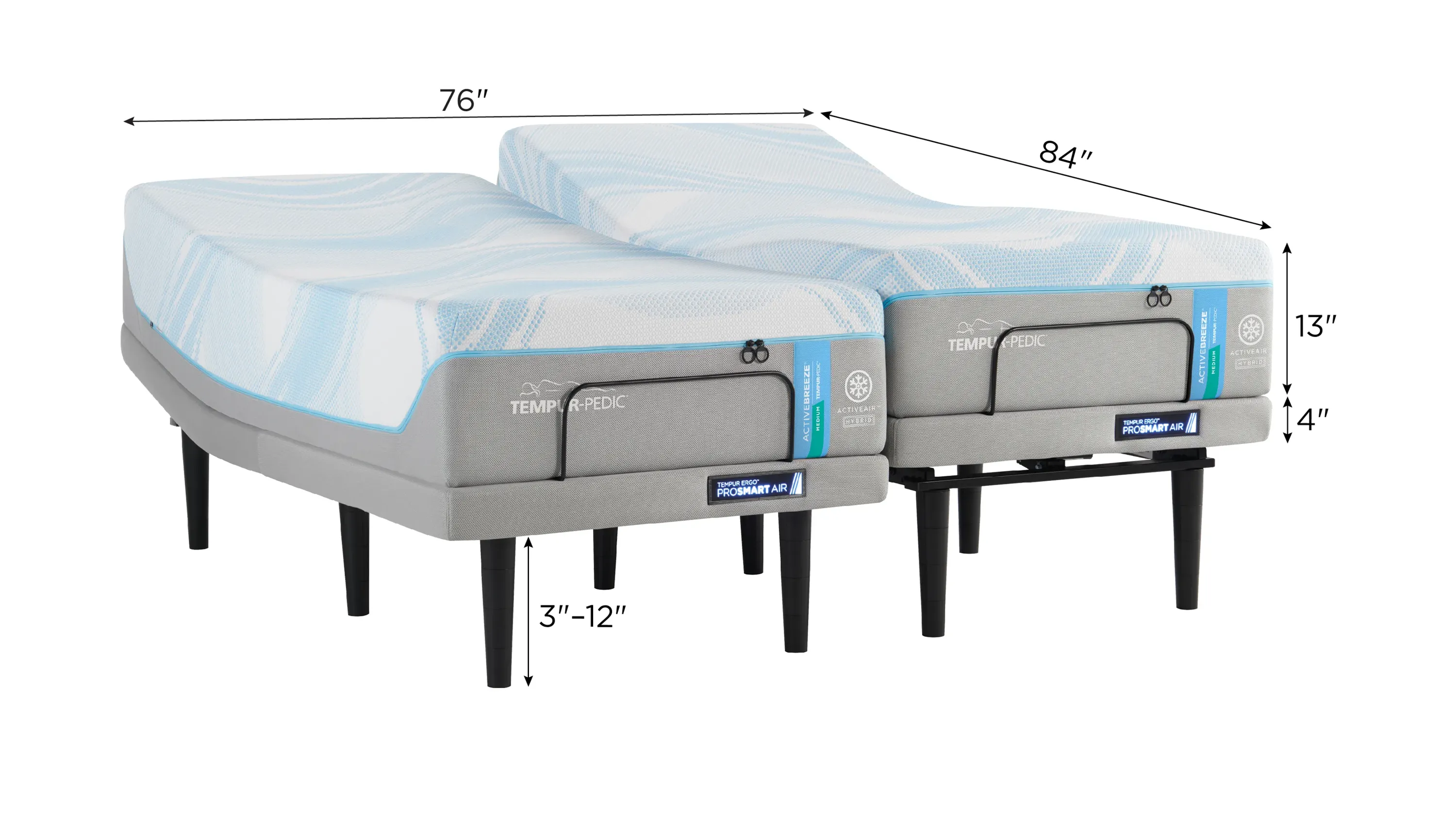 Tempur ActiveBreeze 2.0 System Medium Hybrid Mattress | Raymour