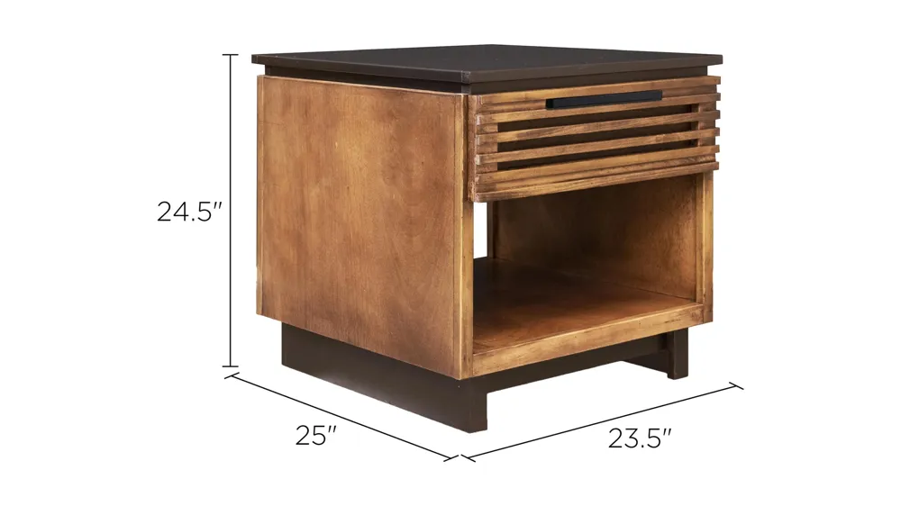 Reah End Table Dimensions
