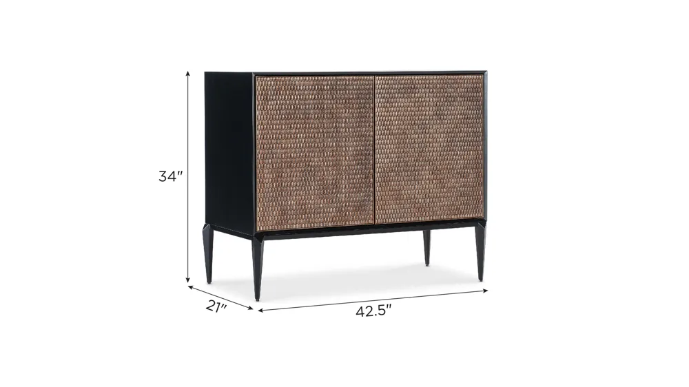 Melange Boucle Accent Chest Dimensions