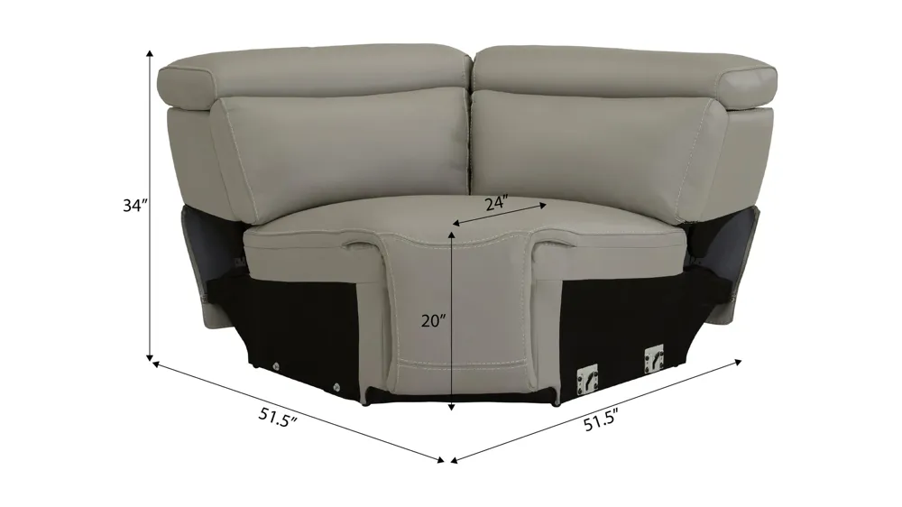 Westmore Leather Wedge Dimensions