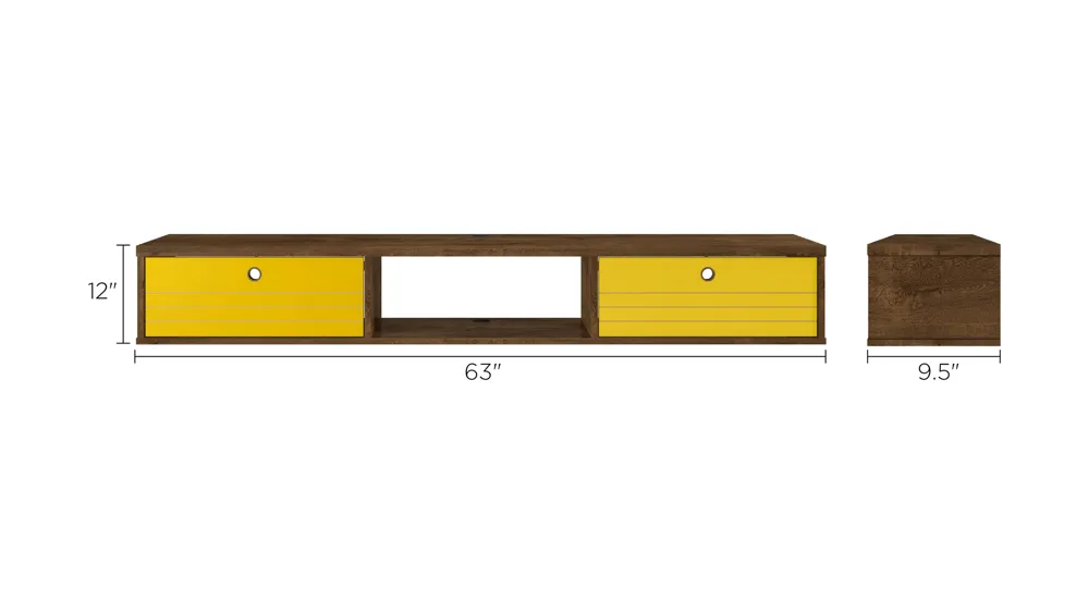 Sona Floating Desk Dimensions